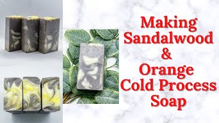 Making Sandalwood & Orange Cold Process Soap @TheOilyLife