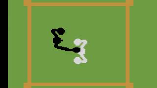 Boxing gameplay on Atari 2600