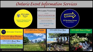 Ontario Visited presents its Ontario Event Information Video