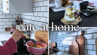 Homebody life • easy all recipes making meatball, homemade fruit jam, kimchi jigae, Affogato Latte 🧁