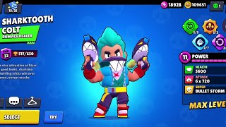 BRAWL STARS SHARKTOOTH COLT GAMEPLAY