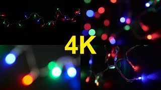 4K Free Stock Footage: Christmas Lights (32 videos)