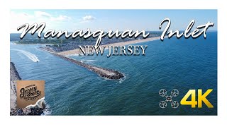 Manasquan Inlet | New Jersey | 4K Drone Footage #dronelife