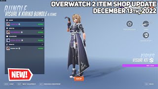 NEW KIRIKO, ORISA, GENJI, AND BRIGITTE SKINS! Overwatch 2 Item Shop Update December 13th, 2022