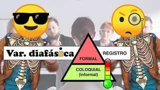 ¿Por qué a veces hablas diferente? - Los registros (formal y coloquial): factores