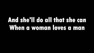 When a Woman Loves a Man (Lyrics) - Westlife