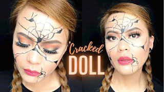 Cracked Doll Makeup Transformation | #crackeddoll #crackeddollmakeup