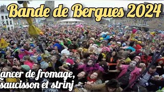 Bande de Bergues 2024, lancer de strinj et de fromage