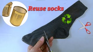 Old socks usesاستخدام شربات قديمة #recycling جوارب  #اعادة_تدوير