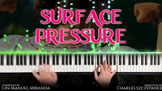 Surface Pressure Piano Visualizer | Advanced Version! | Encato