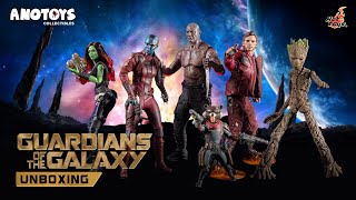 ANOTOYS UNBOXING: HOT TOYS GUARDIANS OF THE GALAXY | STAR LORD | GAMORA | NEBULA | ROCKET | GROOT