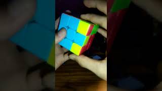 This is how beginners solve their 3x3 Rubik's cube for first time