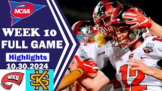 Kennesaw State vs. Western Kentucky [WEEK 10] Game 4th-QTR Highlights | NCAA Hightlights 2024