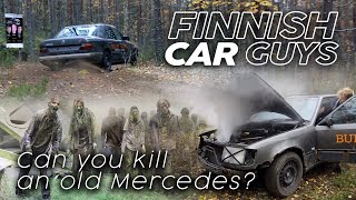 Racing Mercedes' in a Finnish Forest & W124 Road Review