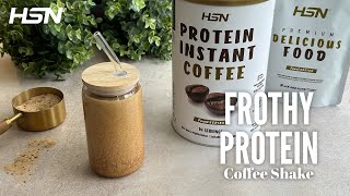 Frothy Protein Coffee Shake ☕️️💪