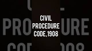 Civil Procedure Code, 1908 Legal Research