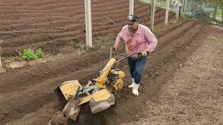 Mesmo com a terra molhada, o TRATORITO desembola