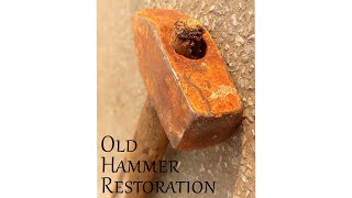 Restoration - How to Restore Rusted Old Hammer#short video