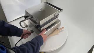 First assembly and demonstration | AP-517 ALDKitchen Cone Waffle Maker