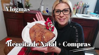 Receita Tradicional de Natal | Presente Antecipado | Compras de Supermercado | Vlogmas 🎄