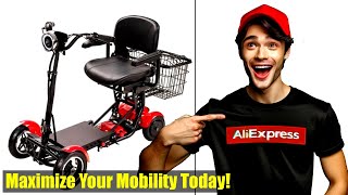 Revolutionize Your Mobility with the Yongkang Portable Folding Electric Handicap Scooter - A