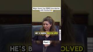 Major Karen has Zero Boundaries with Husband Part-1 #childsupportcourt #judgemathis #court