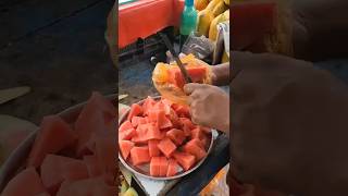 Fruit Ninja of WATERMELON | Amazing Fruits Cutting Skills | Indian Street Food in 2023 #shorts #food