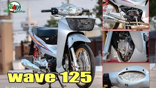 wave125หัวเถิกแต่งคลีน