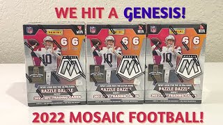 WE HIT A GENESIS! - 2022 MOSAIC FOOTBALL! BLASTER!