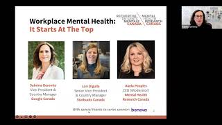 Workplace Mental Health: It Starts At The Top - June CEO Panel