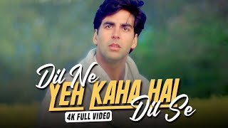 Dil Ne Yeh Kaha Hain Dil Se - 4K Video Song | Akshay, Shilpa Shetty | Dhadkan | Real4KVideo