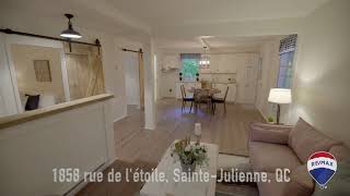 SAINTE-JULIENNE - 1858 rue de l'étoile - rénové et Bord de petit lac!