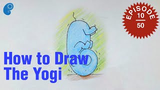 How to draw cute elephants - The Yogi