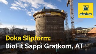 Doka Slipform | Bauwerke gleiten in Doka-Qualität | BioFit Sappi Gratkorn, Austria