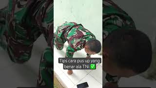 Silahkan di coba 🔥 #trending #tentara #infanteri #cara #pushup #komando #viralvideo #suscribete