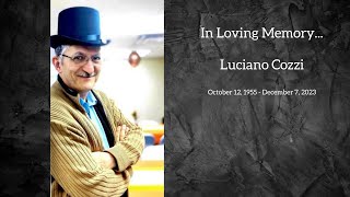 Luciano Cozzi Memorial Service