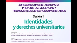 Identidades y derechos universitarios.