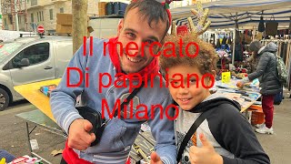 جولة في سوق السبت بميلانو 🤑🇮🇹il mercato di pepiniano Milano