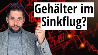 Gehälter am Markt sinken? Schlechte Karten bei Gehaltsverhandlung?