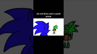 Sonic n Jet starts a youth group #sonicanimation #sonic #sonicthehedgehog #meme #god #youthgroup