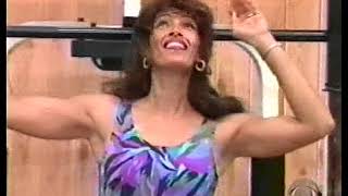 Kathleen Bradley Flexing, Working Out on TV