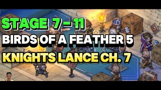 CH. 7 KNIGHTS LANCE 7-11 BIRDS OF A FEATHER 5 SWORD OF CONVALLARIA GUIDE