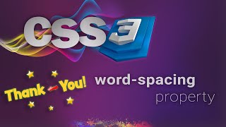 CSS for beginners 58: word-spacing property