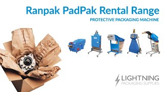 ranpak brown paper protective packaging machines