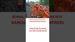 new jalpaiguri train accident  #trainaccidentnews #train #trainjourney #shorts