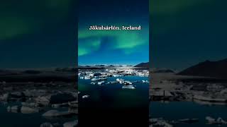 Best Places to See the Northern Lights #northernlights #shorts #travelvideos #youtubeshorts #adventu