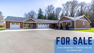 3444 Friendly Grove Road NE | Olympia WA | Home for sale