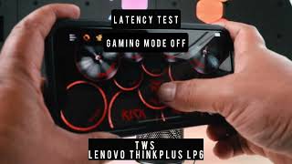 LATENCY TEST TWS LENOVO THINKPLUS LP6 #shorts