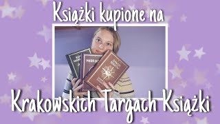 Bookhaul || Książki kupione na targach w Krakowie 📚🛍