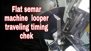 How to flat semar machine of traveling #timing chek